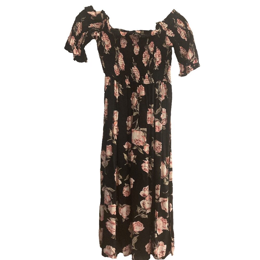 Top Shop Pink Floral Dress